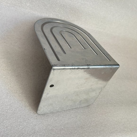 Vintage Spectrum Designs Silver Arch Metal Bookends 5.5" Made in USA - Picture 6 of 9